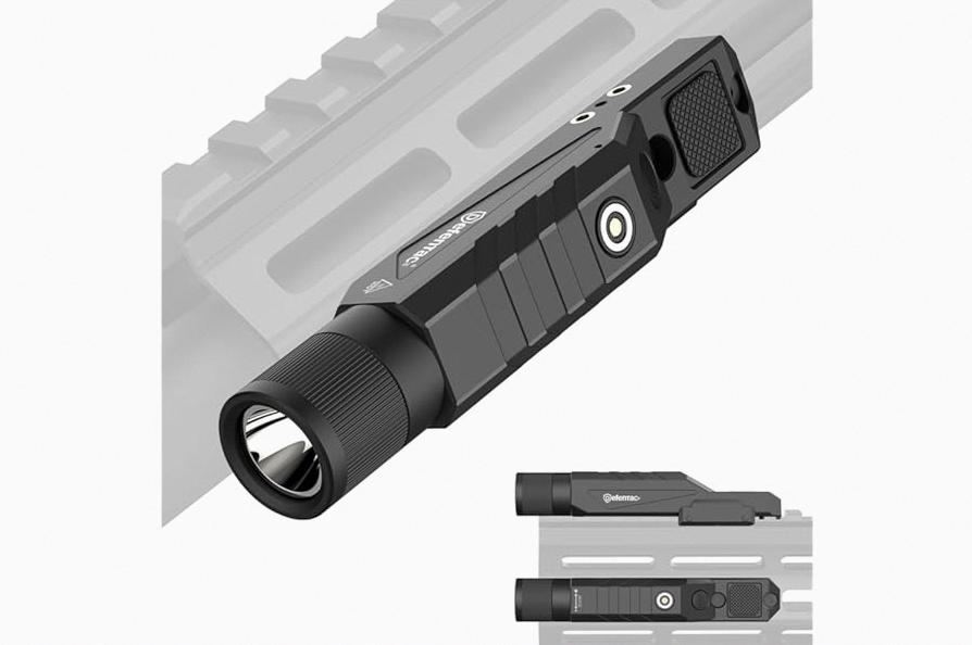 Streamlight 88126 ProTac Rail Mount HL-X Pro 1000-Lumen High Candela Multi-Fuel Long Gun Light, Includes Jack-Cap, M-Lok kit, Pressure Switch, Tool, and CR123A Lithium Batteries, Black product image