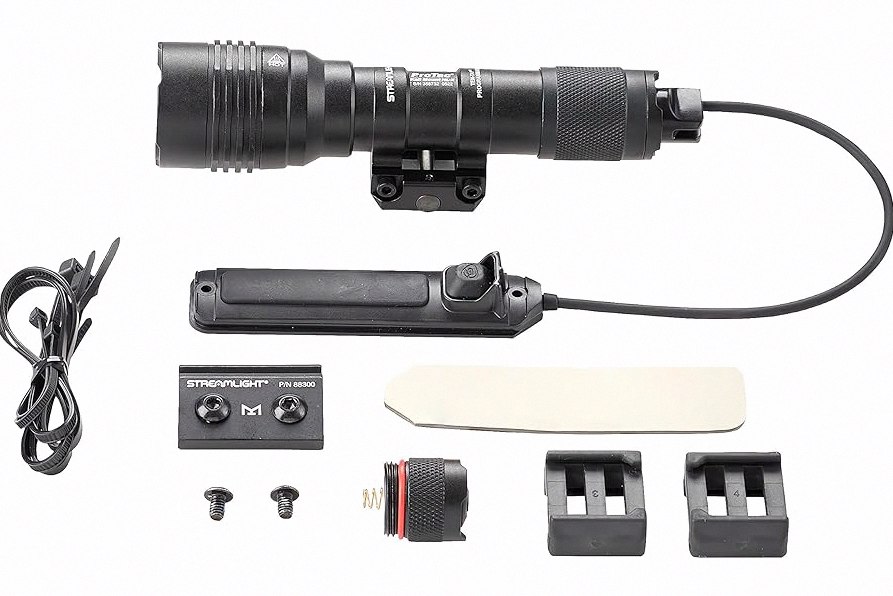 Feyachi HL-20 Pistol Light 1500 Lumen Upgrade LED Weapon Light Compact Rail Mounted Handgun Tactical Flashlight Rail Locating Keys for Picatinny, Black product image