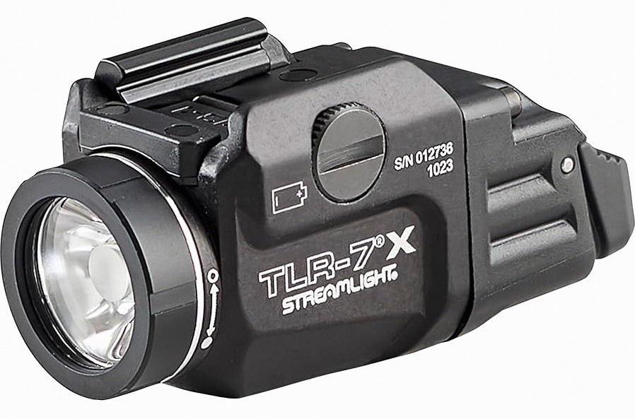 haixnfire Tactical Flashlight Type-C USB Rechargeable 6000 lumens Zoomable LED Waterproof flashlights with Pressure Switch Picatinny Rial Light product image