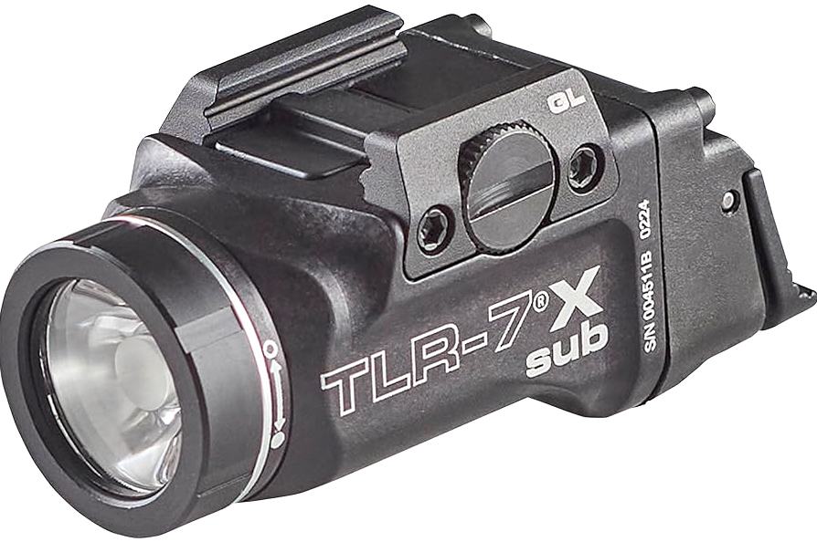 EZshoot 800 Lumens Pistol Light Laser Combo Rechargeable, Pistol Flashlight with Slidable Rail Compatible with Glock and Picatinny Rail, Gun Light with Green Laser Beam product image