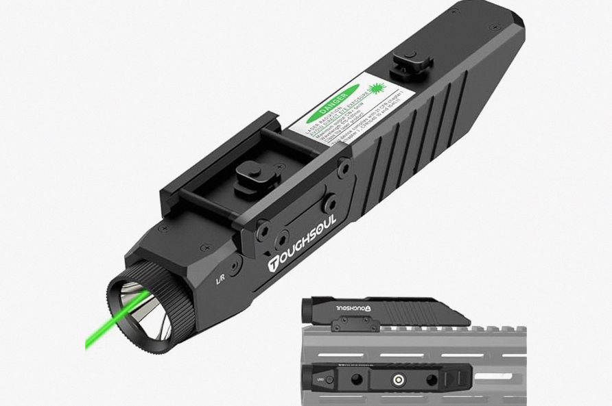 Streamlight 69260 TLR-1 HL 1000-Lumen 20000 Candela Rail-Mounted Tactical Weapon Light with Specific Compatibility Rail Locating Keys, Black product image