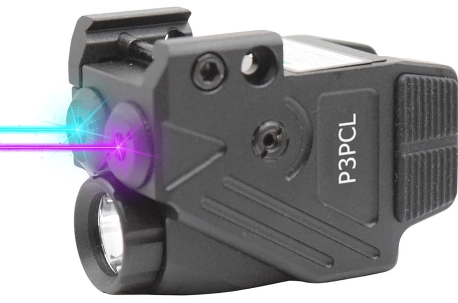 EZshoot 1600 Lumens Rifle Flashlight/IR Illuminator with Green/IR Laser 4-in-1 Combo Magnetic Rechargeable, IR Flashlight for Rifle with Remote Switch, Compatible with Picatinny and M-Rail product image