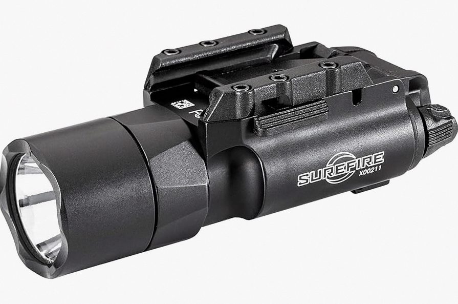 Solofish 1750 Lumens Green Laser Light Combo is Compatible with Picatinny/Mlok Rail for Rifle, Rechargeable Weapon Flashlight with Strobe/Momentary, with Switch Protection Guard product image