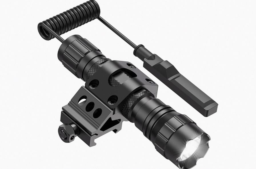 OLIGHT Baldr Pro R 1350 Lumens Magnetic USB Rechargeable Tactical Flashlight with Green Beam and White LED Combo, Rail Mount Weaponlight Compatible with 1913 or GL Rail, Built-in Battery product image