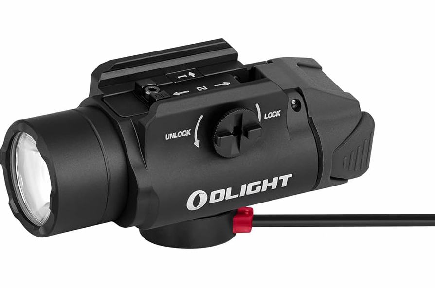 Feyachi HL-20 Pistol Light 1500 Lumen Upgrade LED Weapon Light Compact Rail Mounted Handgun Tactical Flashlight Rail Locating Keys for Picatinny, Sand product image