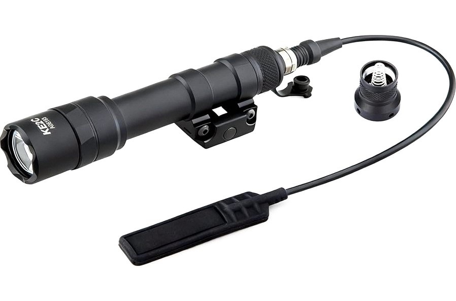 VOTATU V848 Laser Light Combo, Green/IR Laser & 1700LM Flashlight/IR Illuminator Combo, Multi-Mode Display Screen Weapon Light Laser for Rifle and Shotgun Compatible with Mlok Picatinny Rail product image